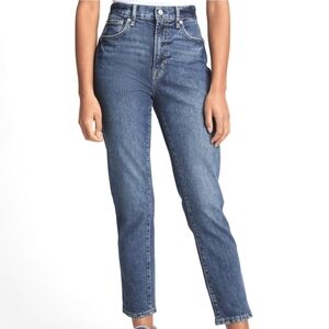 Gap Blue Denim Medium Wash Cigarette Skinny Jeans Size 16/33